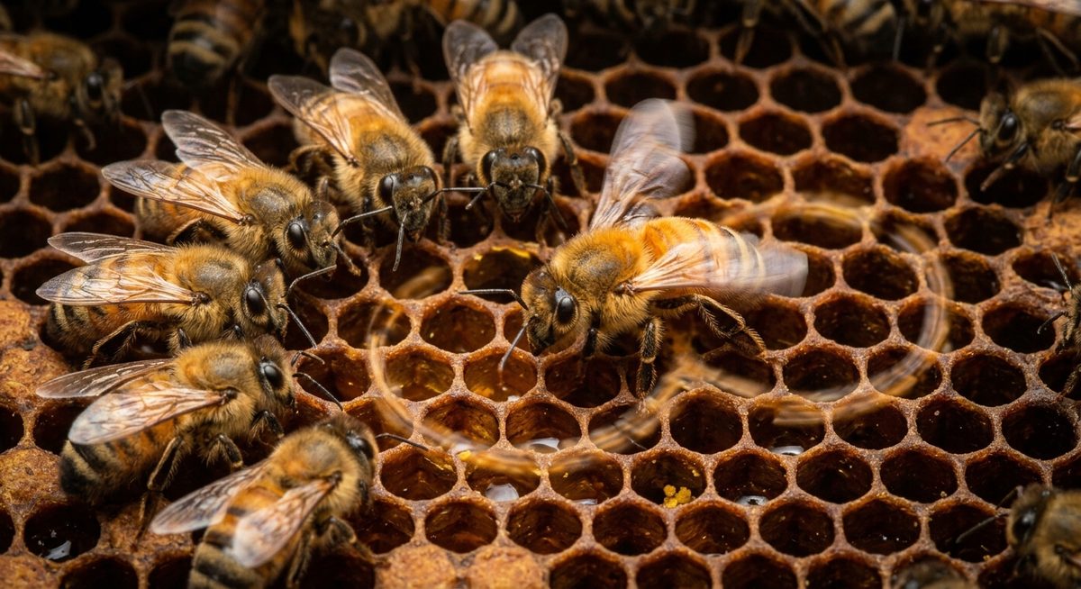 דבורים מבצעות ריקוד הוואגל — תקשורת בכוורת
